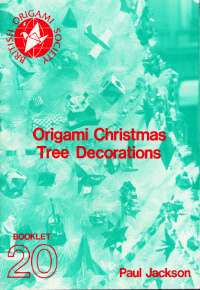 Origami Christmas Tree Decorations