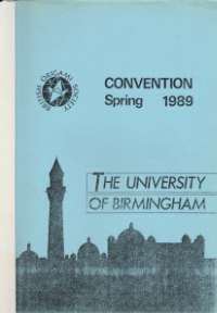 BOS Convention 1989 Spring