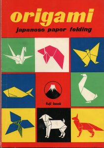 Origami japanese paper folding - Fuji book