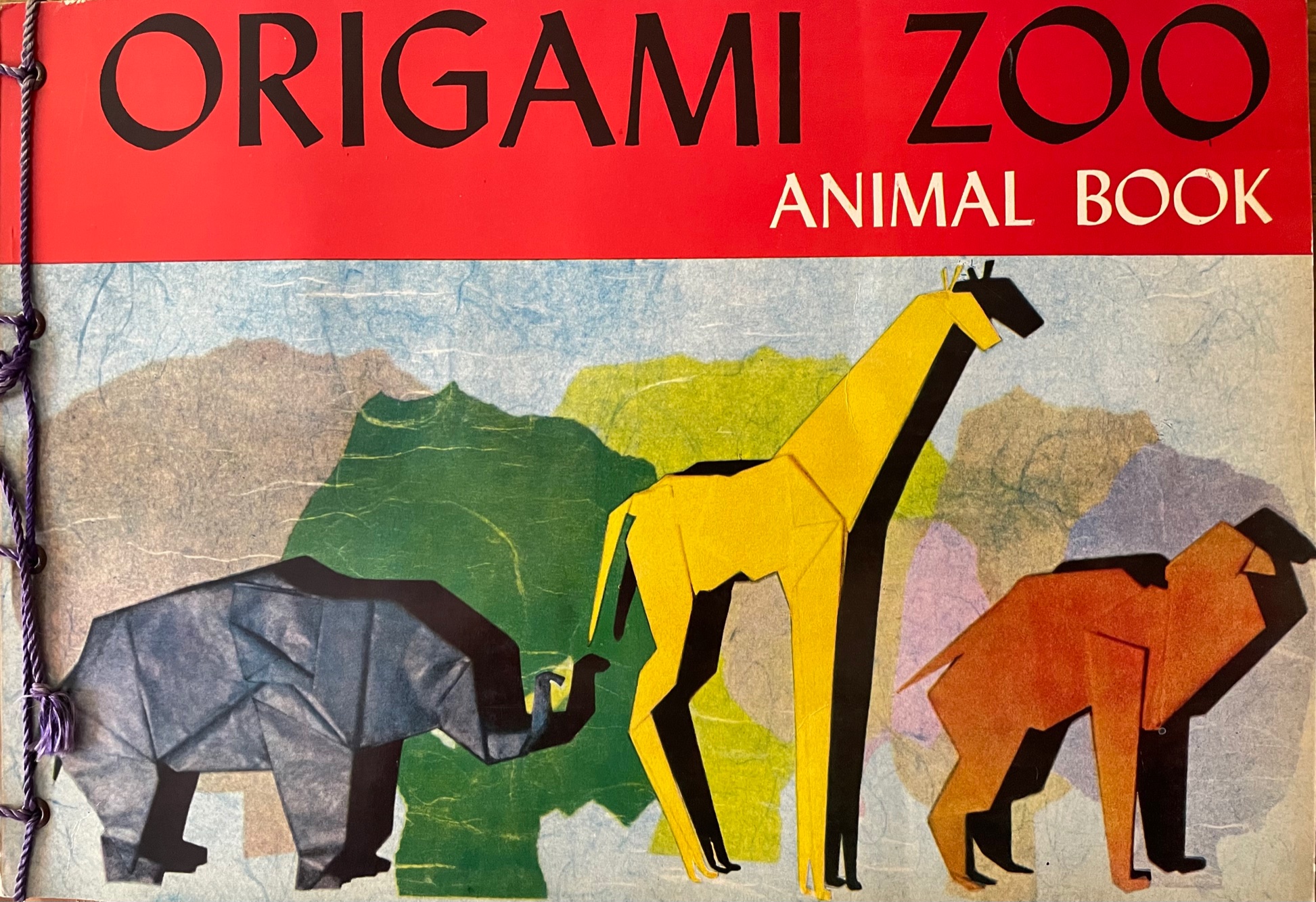 Origami Zoo - Animal Book