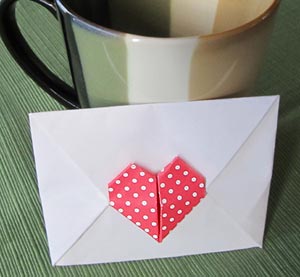 Envelope - heart