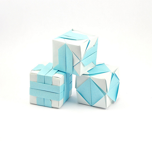 Cube - 4 variations