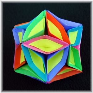 Icosahedron with Curves 2