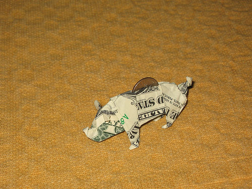 Bill Piggy Bank