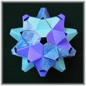 Icosahedron/Dodecahedron 60-Unit Structure - Convex